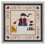 Needlepoint Warm Hearts 7Óx7Ó $ 125 Canvas