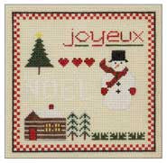 Needlepoint Joyous Christmas 5Óx5Ó $ 45_ Canvas