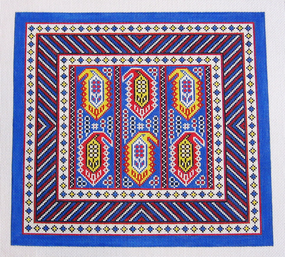 Needlepoint African Textile Canvas
