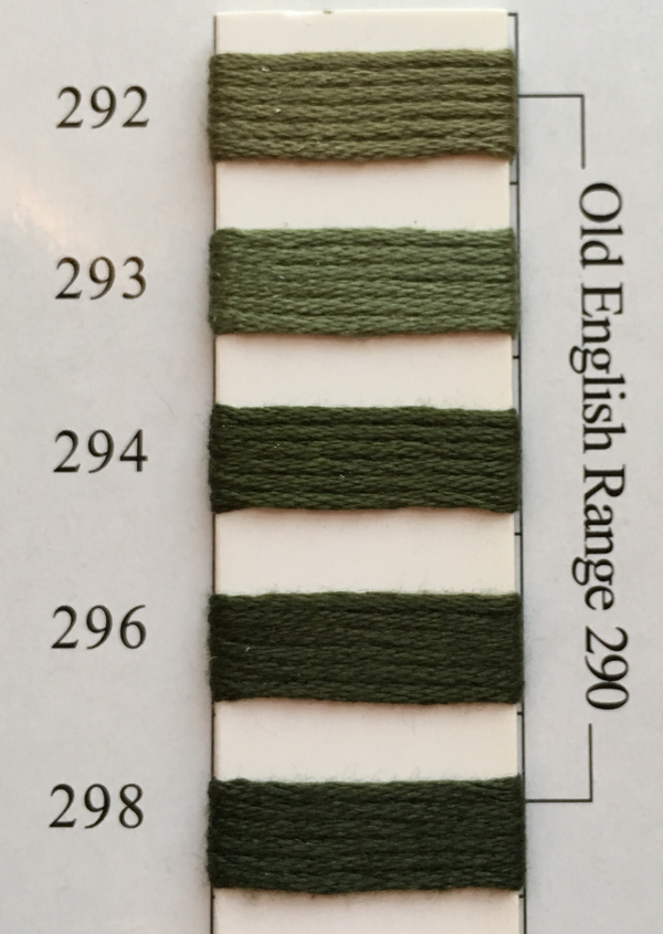Needlepoint Inc Silk Thread Old English Range 290