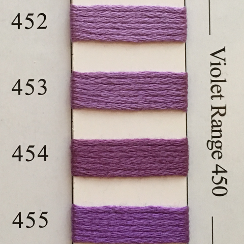 Needlepoint Inc Silk Thread Violet Range 450