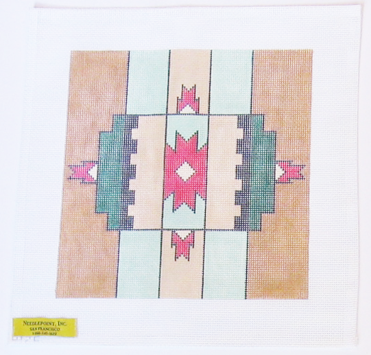 Needlepoint Native American Textile Canvas