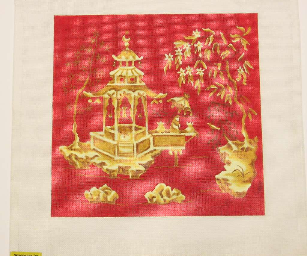 Needlepoint Chinoiserie Canvas