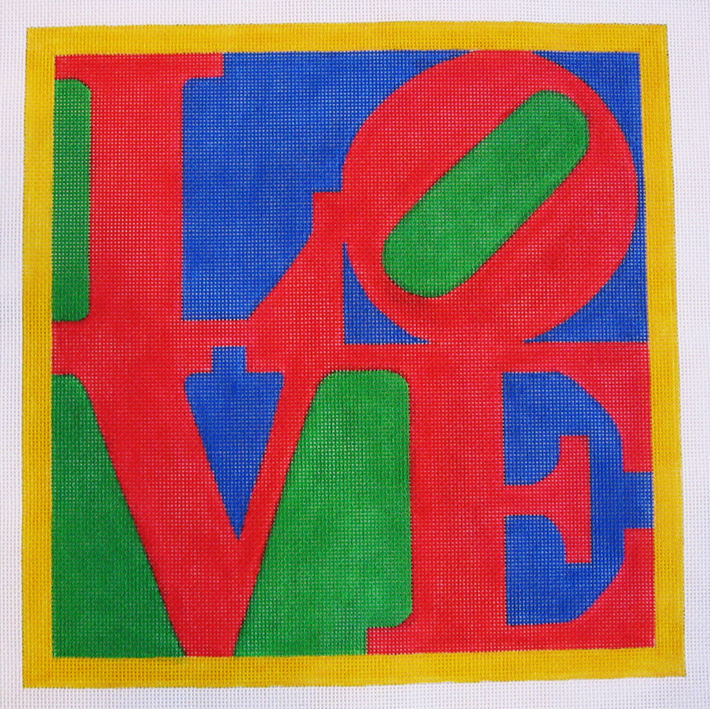 Needlepoint Love Canvas
