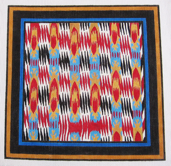 Needlepoint African Textile Canvas