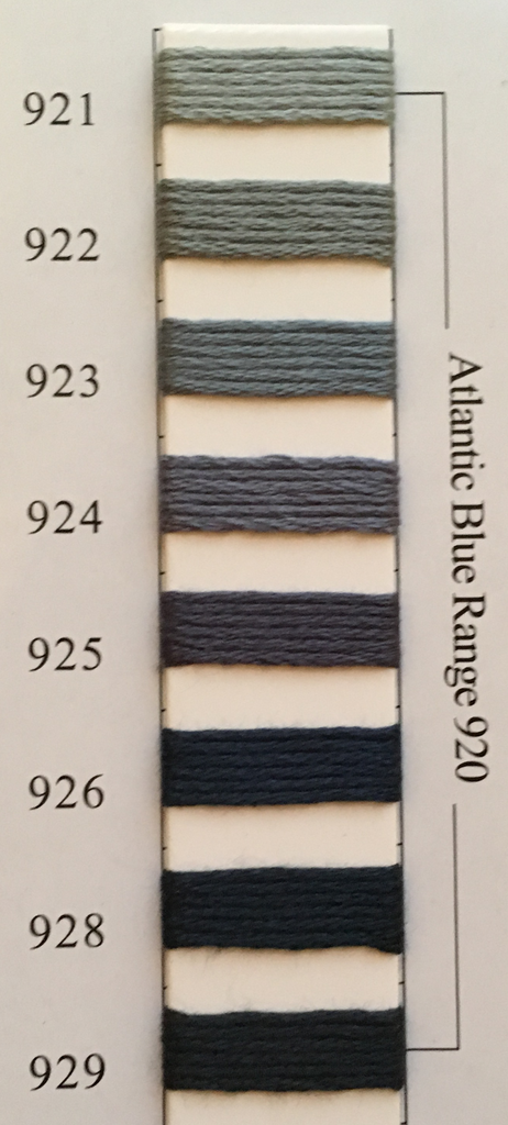 Needlepoint Inc Silk Thread Atlantic Blue Range 920