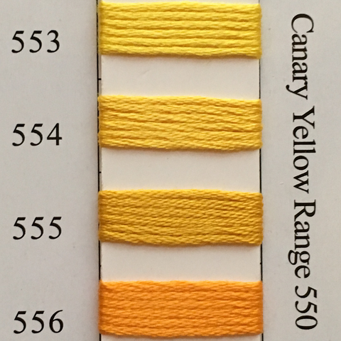 Needlepoint Inc Silk Thread Canary Yellow Range 550