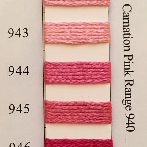 Needlepoint Inc Silk Thread Carnation Pink Range 940