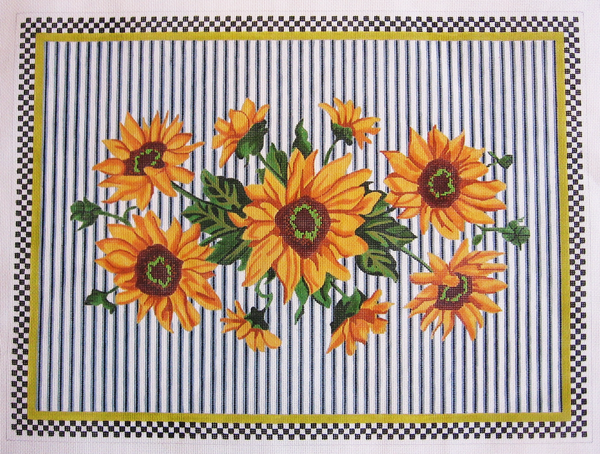 Needlepoint Sunflower Canvas