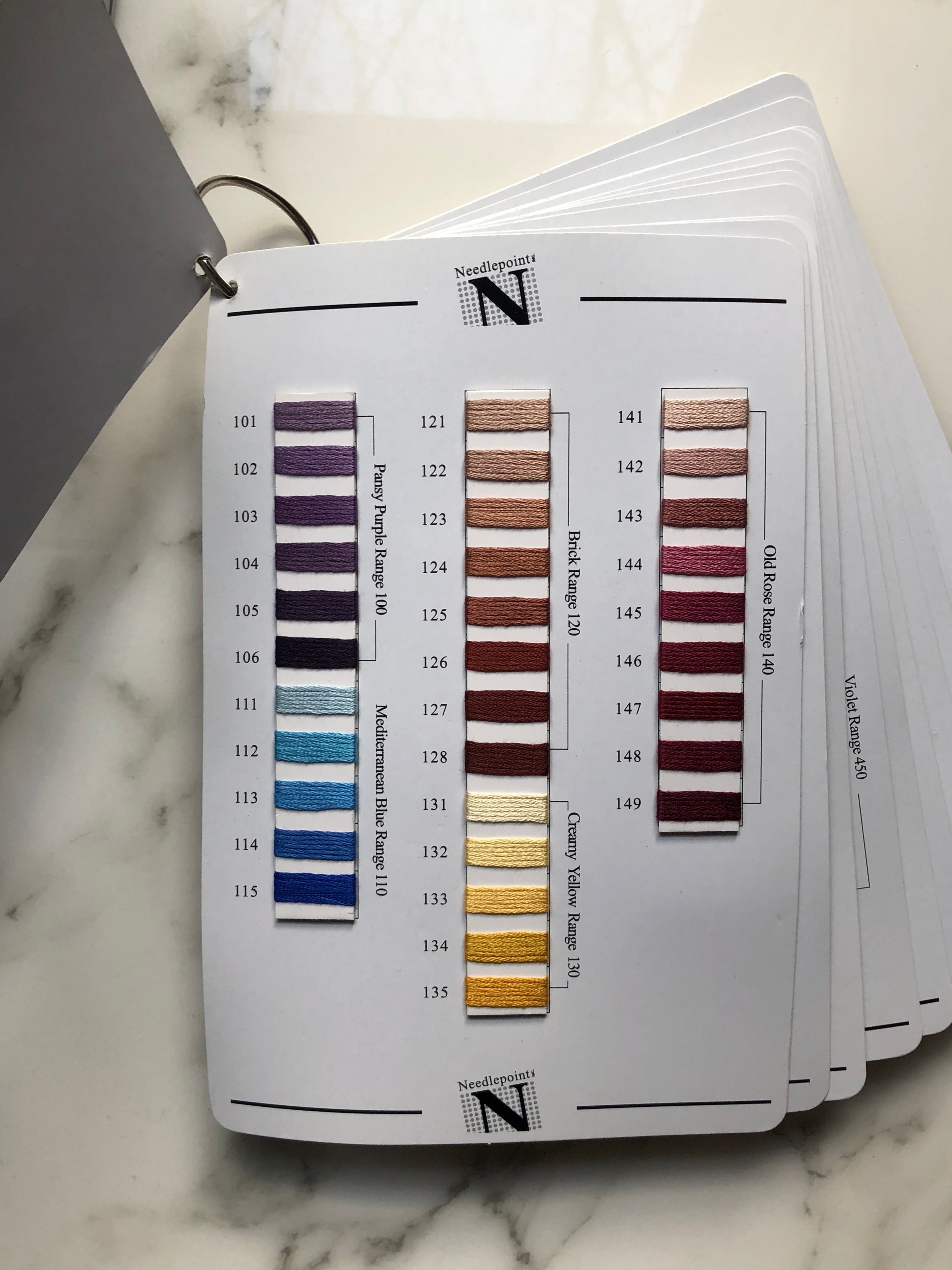 Threadneedle Guide Thread Guide – Needlepoint Inc