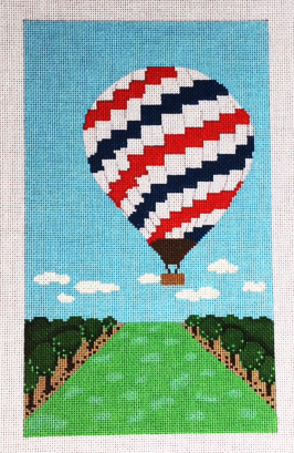 Needlepoint Hot Air Balloon Canvas – Needlepoint Inc