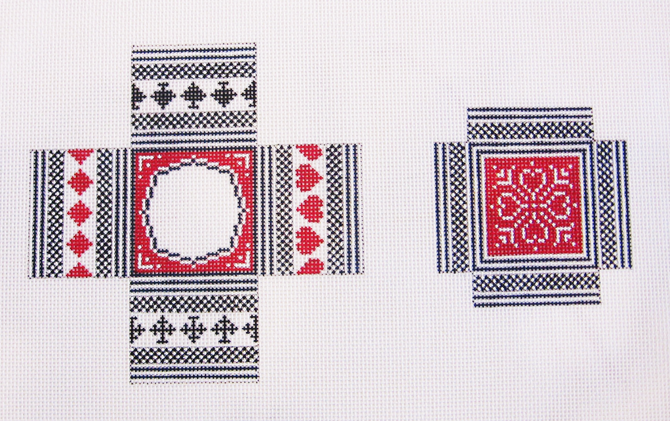 Needlepoint Small Bridge Box Canvas – Needlepoint Inc