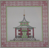 Needlepoint Pagoda Canvas