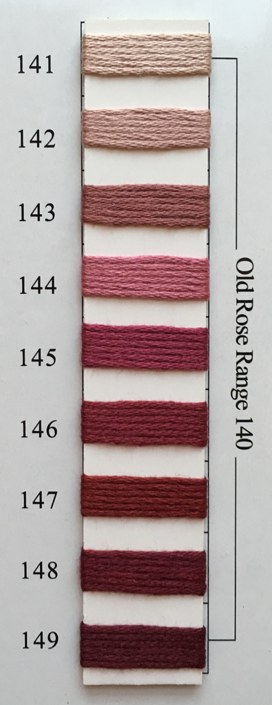 Needlepoint Inc Silk Thread Old Rose Range 140