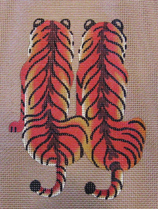 Needlepoint Tiger Couple Canvas