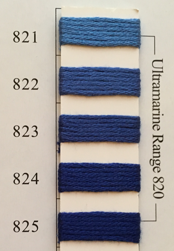 Needlepoint Inc Silk Thread Ultramarine Range 820