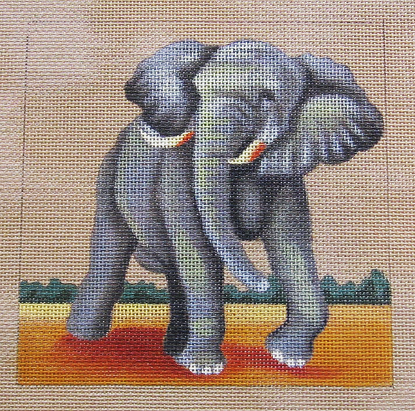 Needlepoint Elephant Canvas