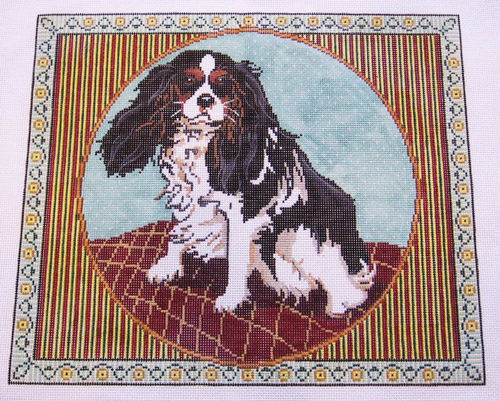 Needlepoint English Spaniel Canvas