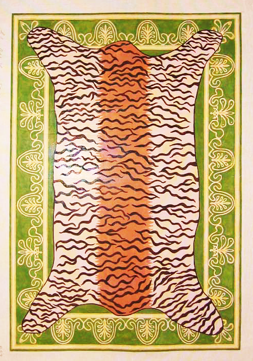 Needlepoint Tiger Skin Canvas