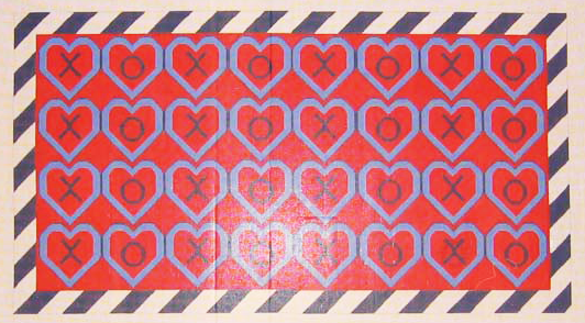 Needlepoint Hugs and Kisses Canvas
