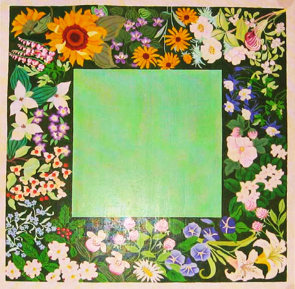 Needlepoint Marcy Card Table Canvas Needlepoint Inc