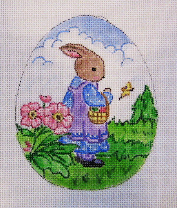 Needlepoint Easter Egg Canvas