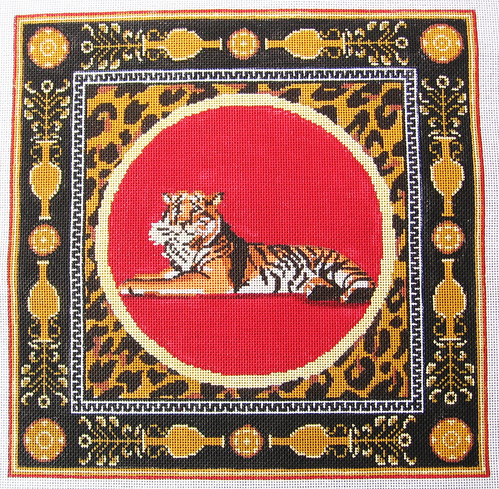 Needlepoint Tiger Canvas