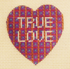 Needlepoint True Love Canvas