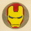 Needlepoint Iron Man Canvas