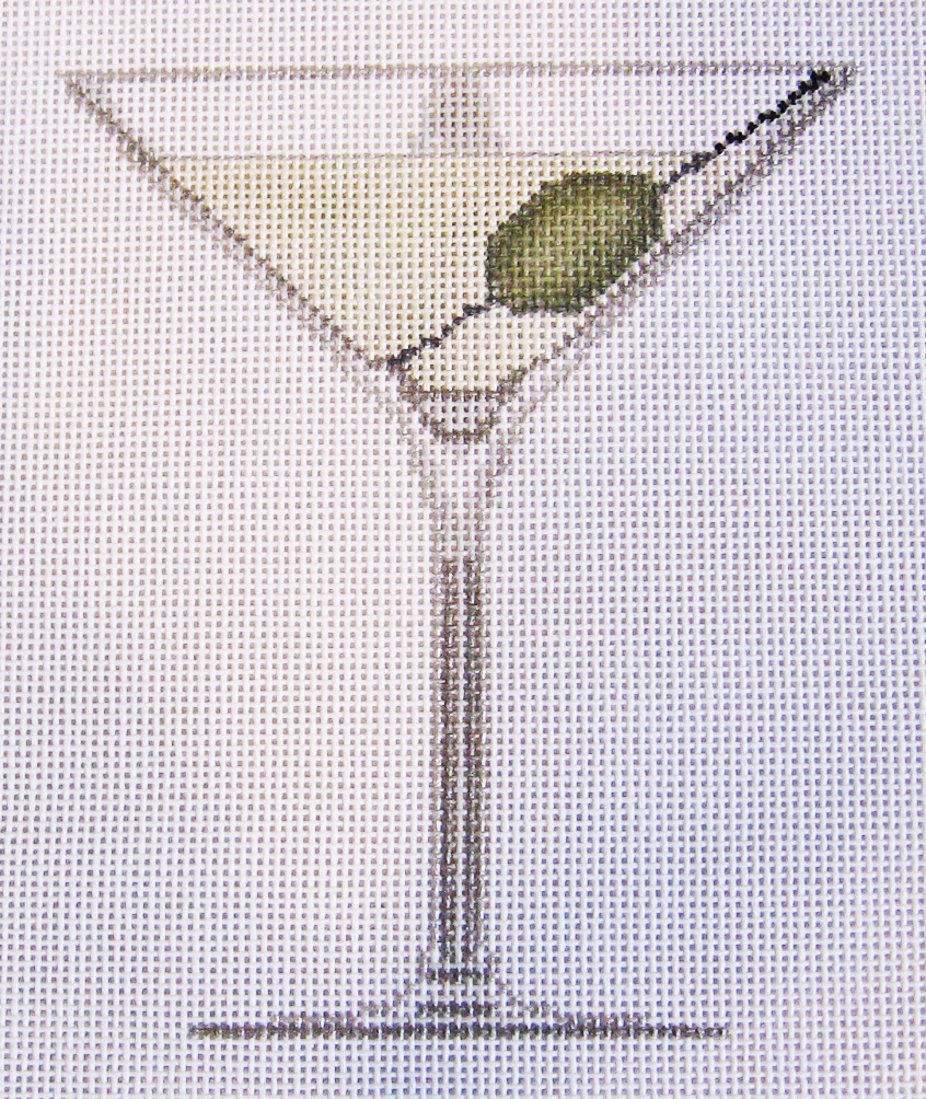 Needlepoint Martini Canvas – Needlepoint Inc
