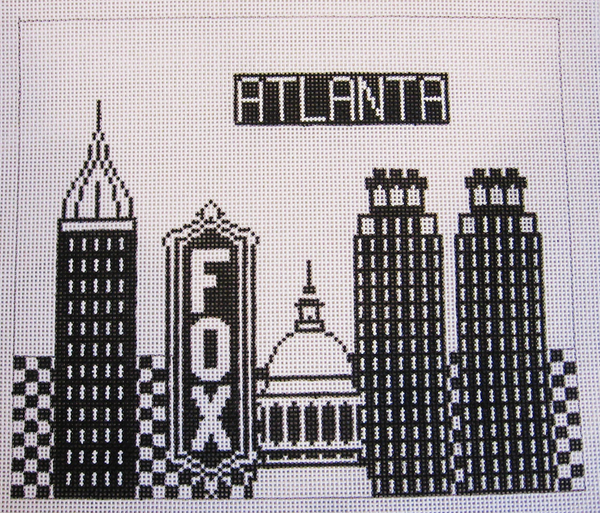 Needlepoint Atlanta Canvas