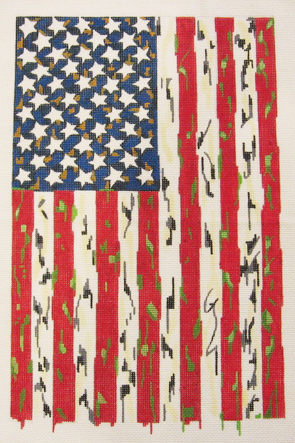 Needlepoint Flag Canvas