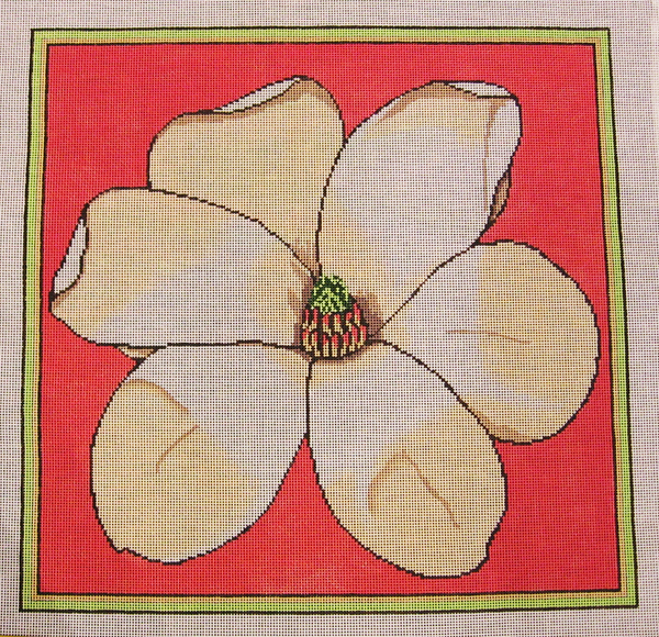 Needlepoint Magnolia Canvas