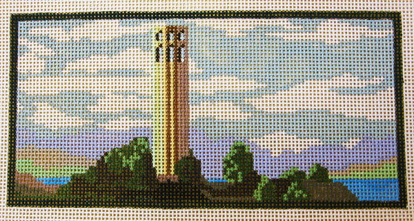 Needlepoint Coit Tower Canvas