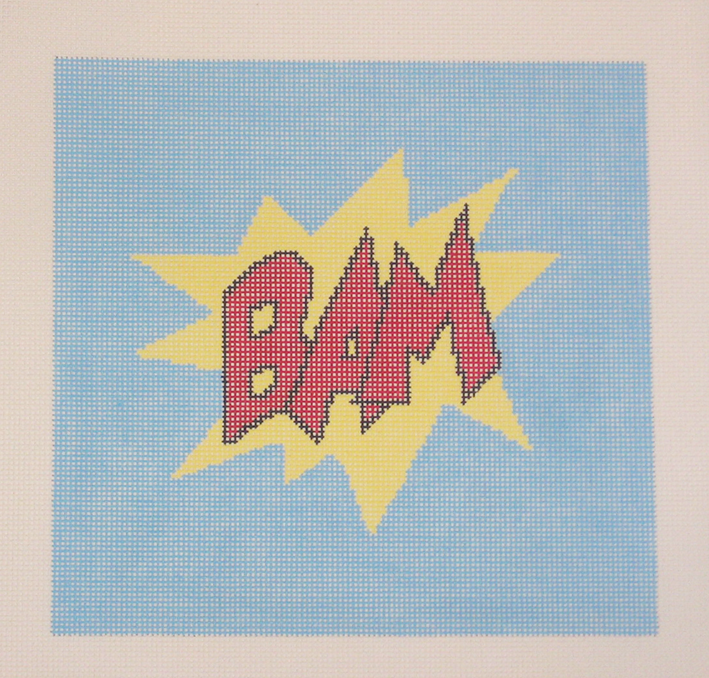 Needlepoint BAM Canvas