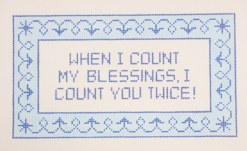 Needlepoint Blessing Canvas