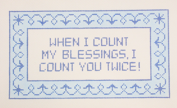 Needlepoint Blessing Canvas