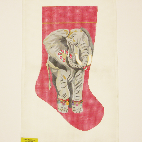 Needlepoint Elephant canvas